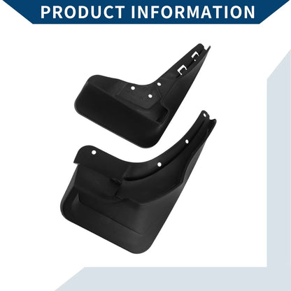 Mud Flaps Splash Guards Set for Mercedes-Benz ML350 (2012-2015)