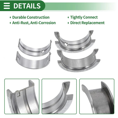 Main Bearing Set for Hyundai Accent (1995-2011) - 10 Pcs