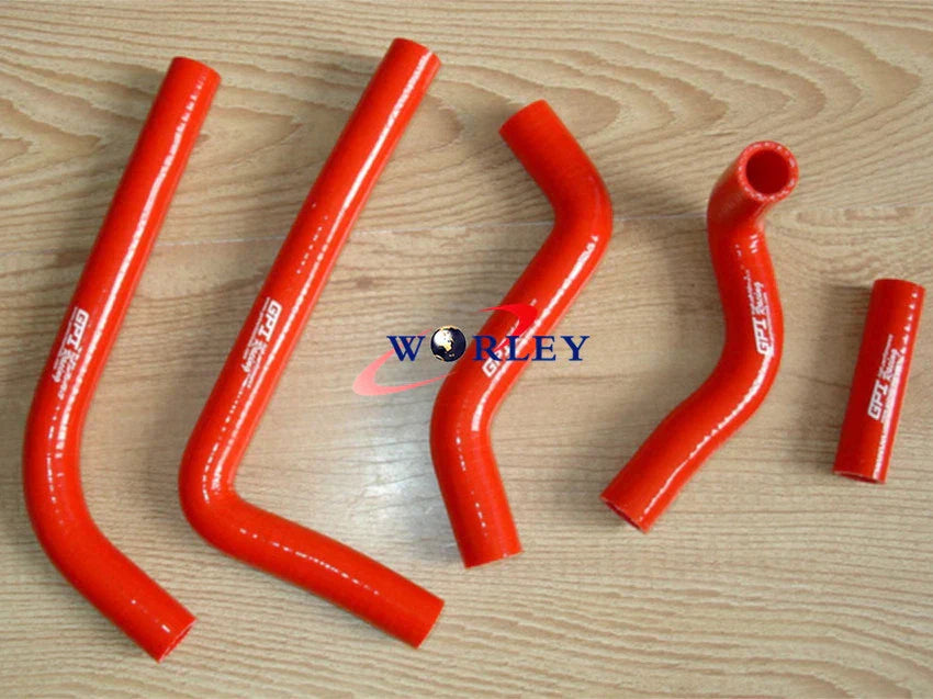 Silicone Radiator Hose for Suzuki RMZ450 2008-2014 (2008-2014) - Yellow