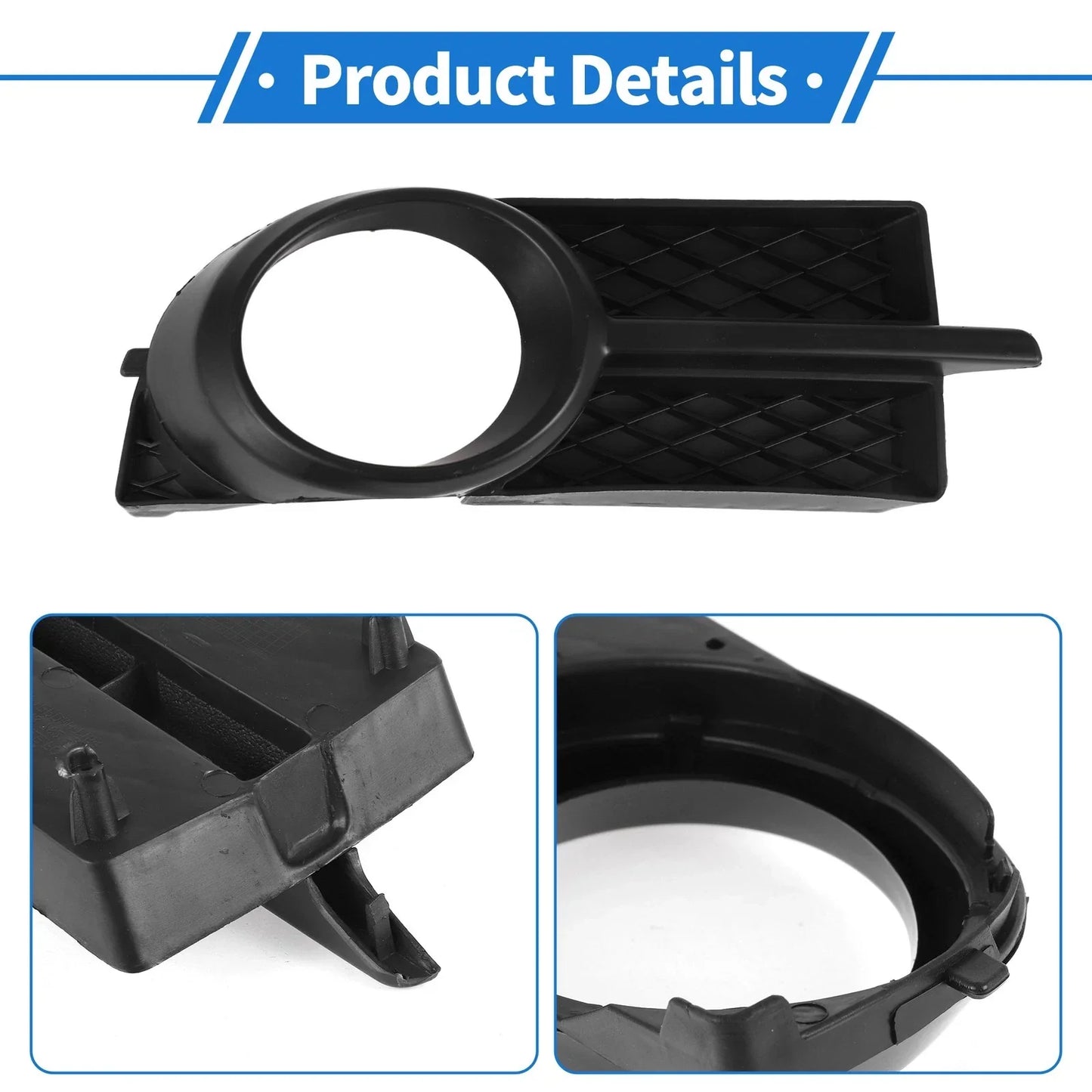 Front Right Fog Light Grill for Chevrolet Aveo (2007-2011) - 1 x Pcs