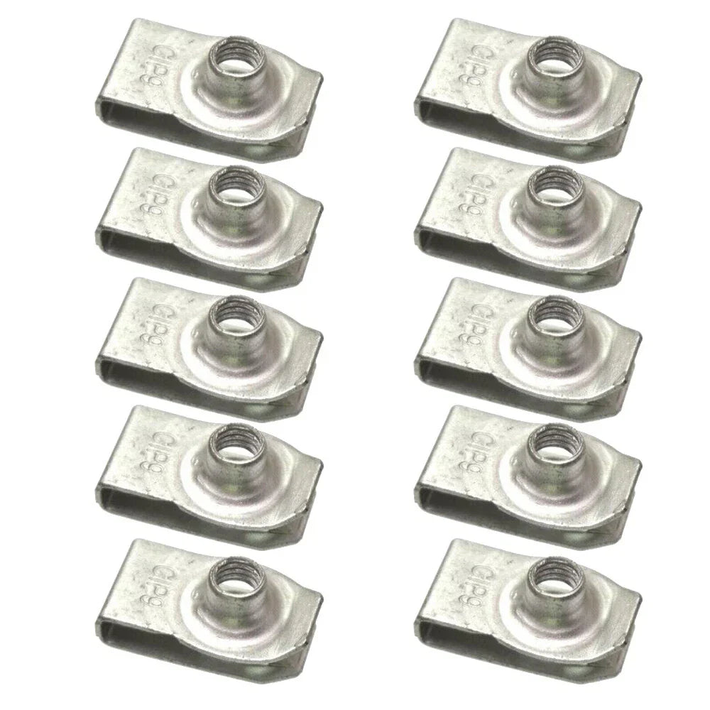 10 x U Nut for Chrysler, Ford, Jeep Radiator Condenser
