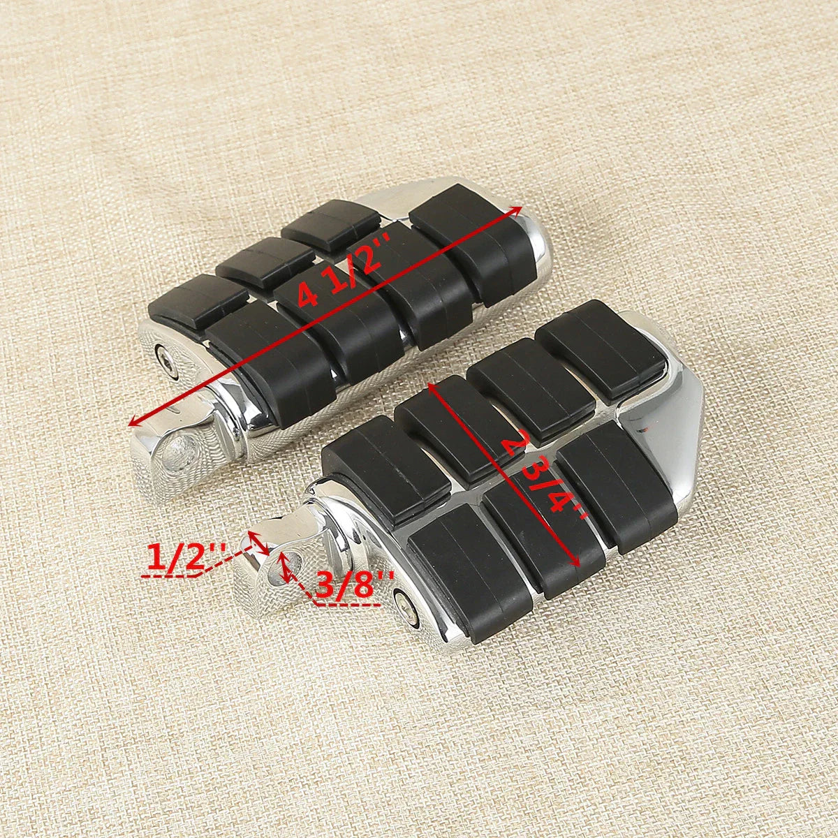 32mm 1 1/4" Engine Guard Foot Pegs for Harley-Davidson