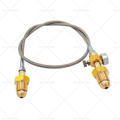 Refill Station Transfer Adaptor Hose for BS 341 No. 3 Argon Cylinder