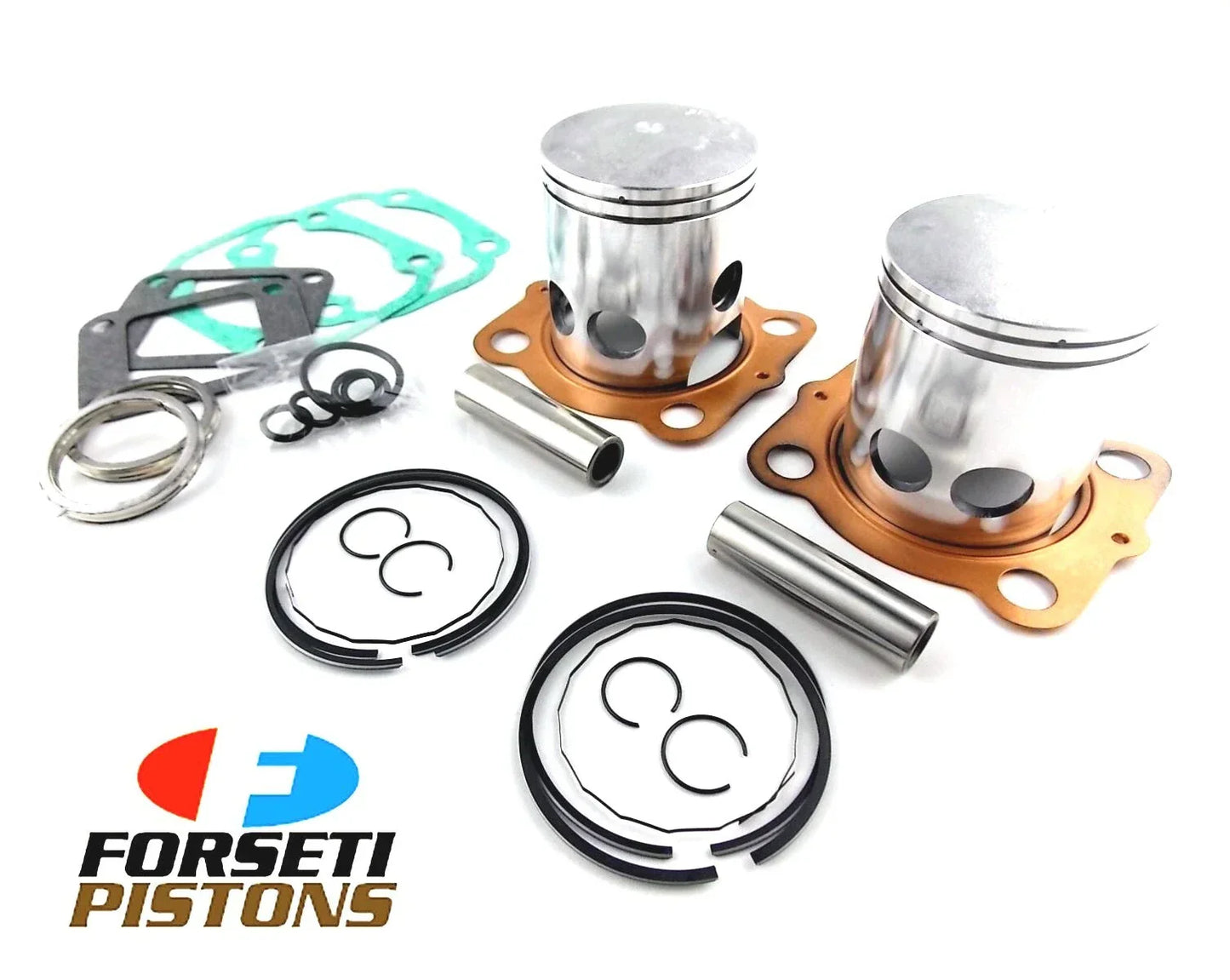 0.5mm O/S Piston Set & Gasket Kit for YAMAHA RD400 (1974-1978)