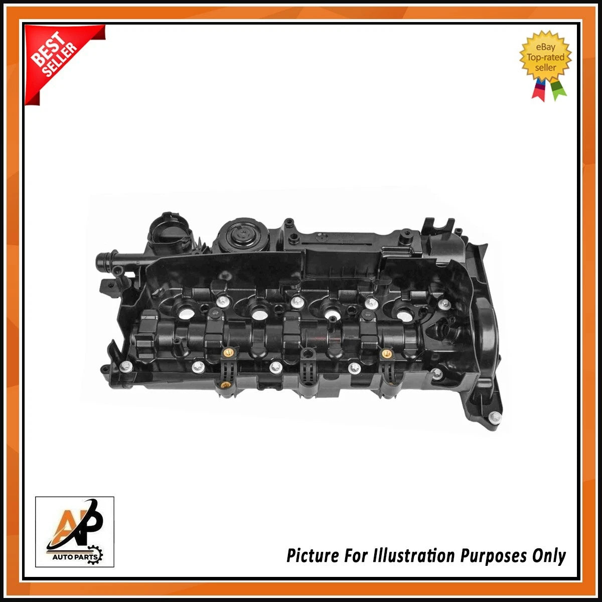 Cylinder Head Cover with Gasket Replacement for BMW 1 Series 1.6 (2004–2013)