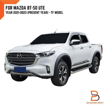 Matte Black OEM Style Side Door Cladding for Mazda BT-50 (2021-2023)