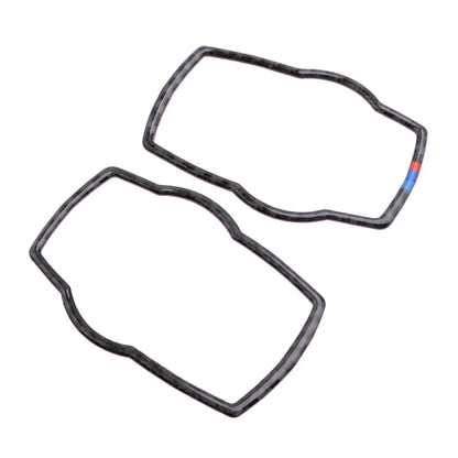 Carbon Fiber Multimedia Control Button Switch Bezel for BMW 1 2 3 4 5 Series