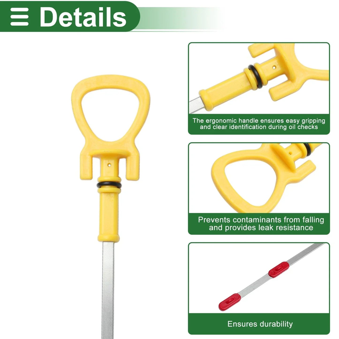 Oil Level Dipstick for Mercedes Benz C W204 S204 C204 2.1L (2007-2014)