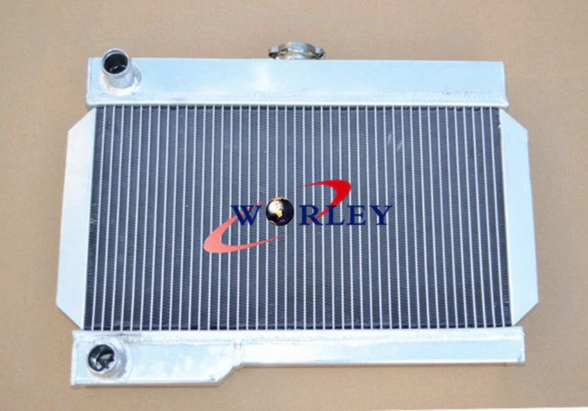 Aluminum Radiator + Fans for Rover MG MGB GT Coupe Convertible (1.8L)