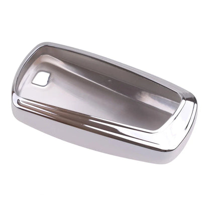 Silver Remote Car Keychain Cover for BMW 1 2 3 4 5 6 7 Series (2011-2020)