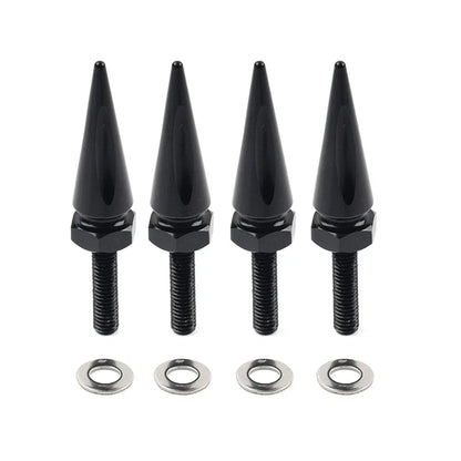 Spike Bolts for Harley Road Glide Windshield 2015-2023 Aluminum Black