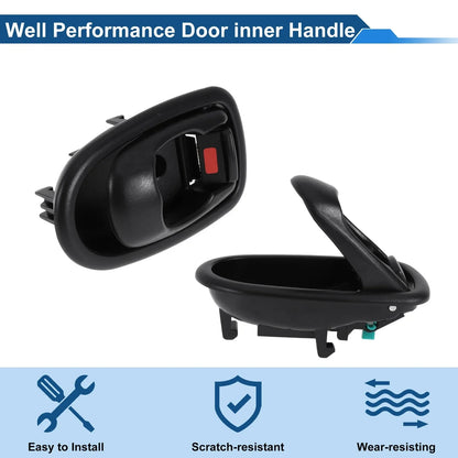 Interior Door Handle for Hyundai Elantra (1996-2000) Black