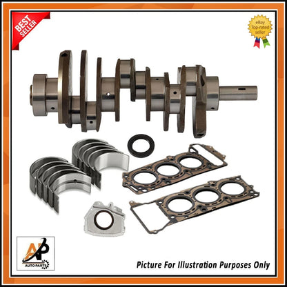 Crankshaft Replacement Alloy Steel for Mercedes OM642 3.0 Diesel (2007–2016)
