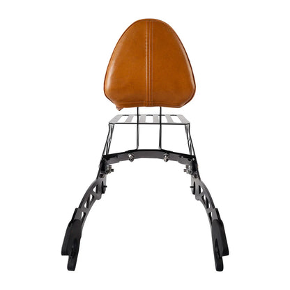 Sissy Bar Backrest Luggage Rack for Indian Scout (2015-2024)