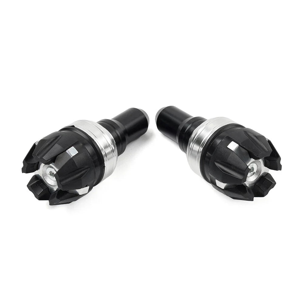 Motor Exhaust Frame Slider Bolt Anti Crash Protector for Universal - Silver