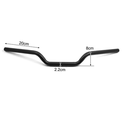 22mm 7/8" Dia Aluminum Alloy Motorcycle Front Handlebar Tube for Honda CG125