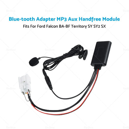 Bluetooth Adapter Aux Handsfree Module for Ford Falcon, Territory (2002-2016)