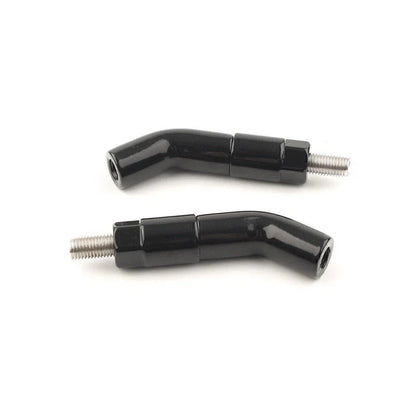 Mirror Stem Extenders for Harley Davidson Iron 1200 XL1200NS (2018-2019) Black
