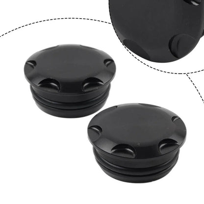 Black Frame Hole Cover Cap Plug for Kawasaki Ninja 400 250 Z400 Z250 (2018-2023)