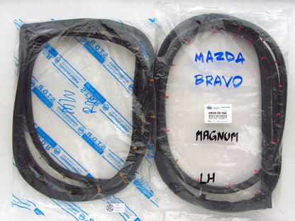 Door Weatherstrip Rubber Seal for 85-98 Mazda Bravo B Series B2000 B2200 B2600 (85-98)