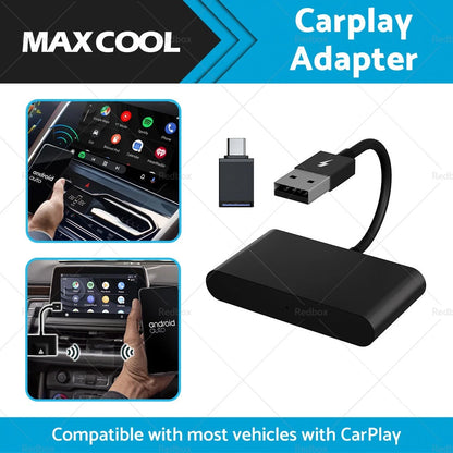 Wireless Carplay Adapter for Android Vehicles with CarPlay
