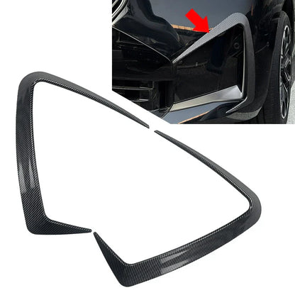Carbon Fiber Front Bumper Side Spoiler Trim for BMW X3 G45 (2025+)