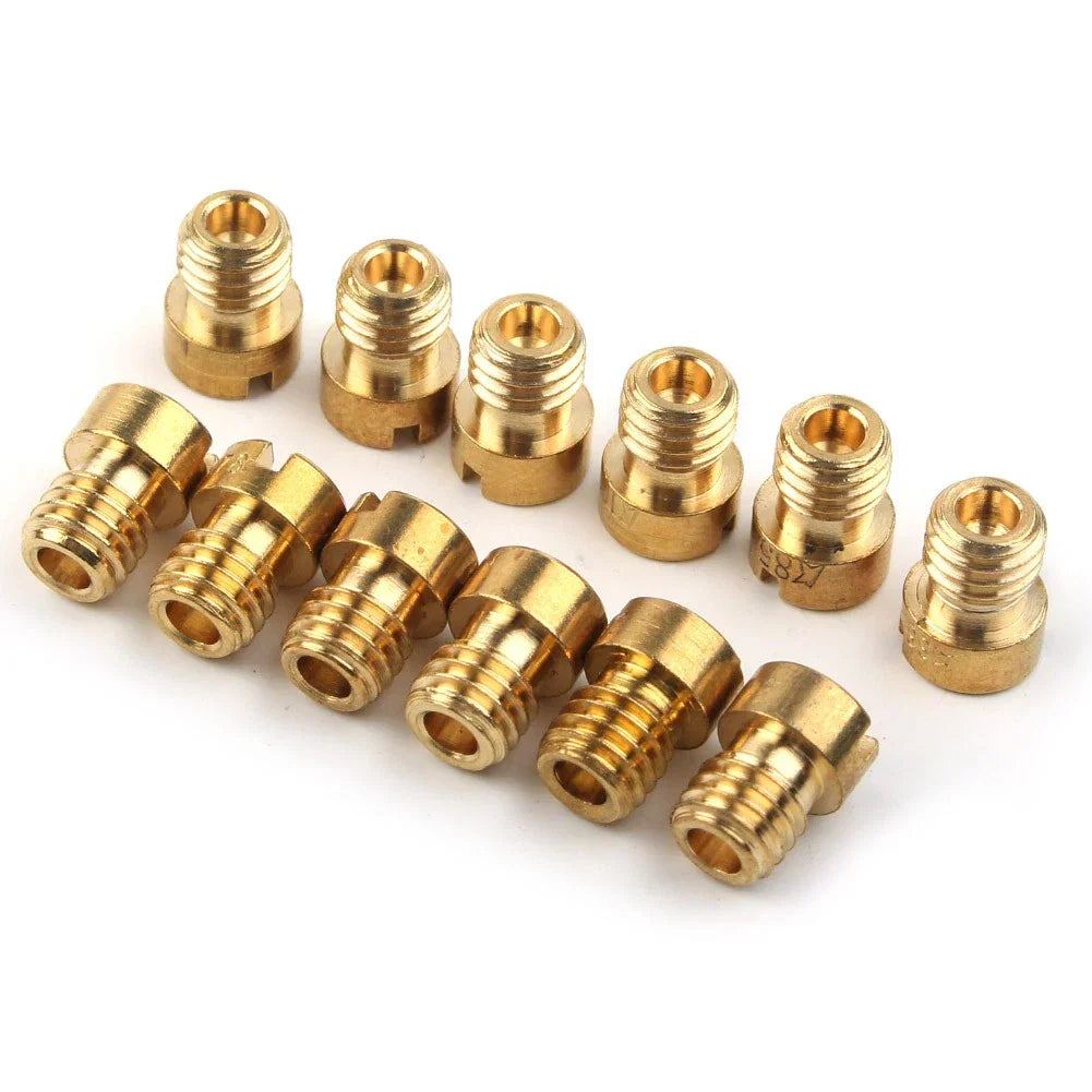 6mm Carburetor Main Jets 12pcs for Dellorto SHA PHBG (75-102)