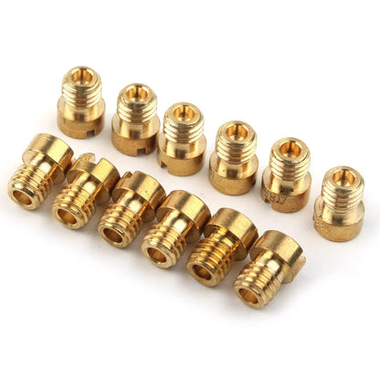 6mm Carburetor Main Jets 12pcs for Dellorto SHA PHBG (75-102)