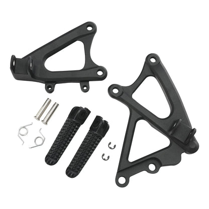 Driver Footrests Footpegs Bracket for Yamaha YZF R1 (2009-2014)