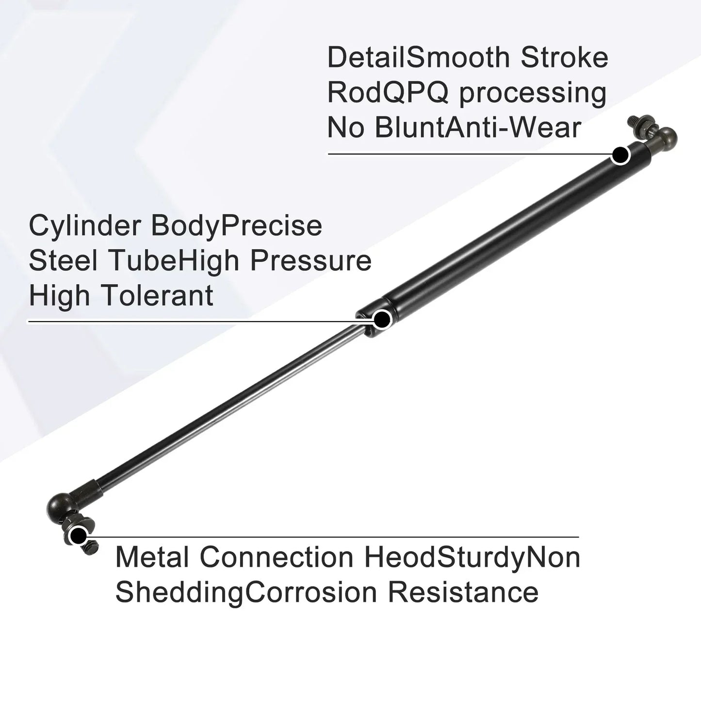 4 x Lift Support Gas Struts for Lexus LX470 (1998-2007)