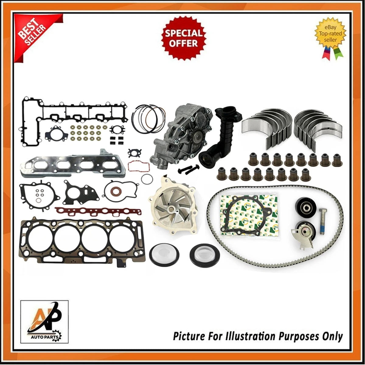 Head Gasket Replacement for Citroën Peugeot BlueHDi DW10 DW12 (2010–2019)