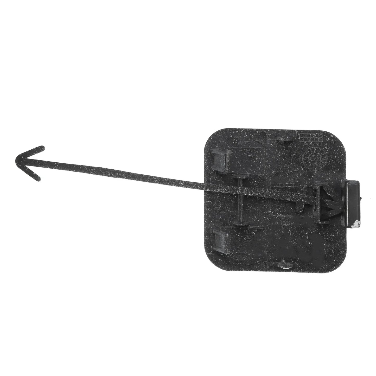 Rear Bumper Tow Hook Cover for Mercedes-Benz W221 (2007-2009) Silver Tone