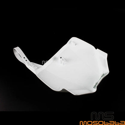 White Front Number Plate Protector Cover for Honda CRF150F CRF230F (2003-2019)