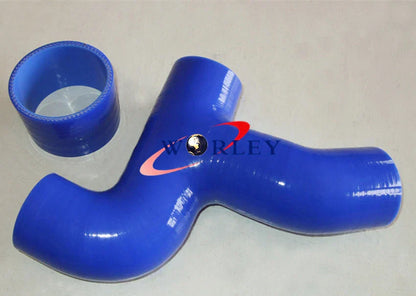 Black Silicone Hose for Subaru Impreza WRX GC8 EJ20 EJ22 Turbo Y Pipe (1996-2000)