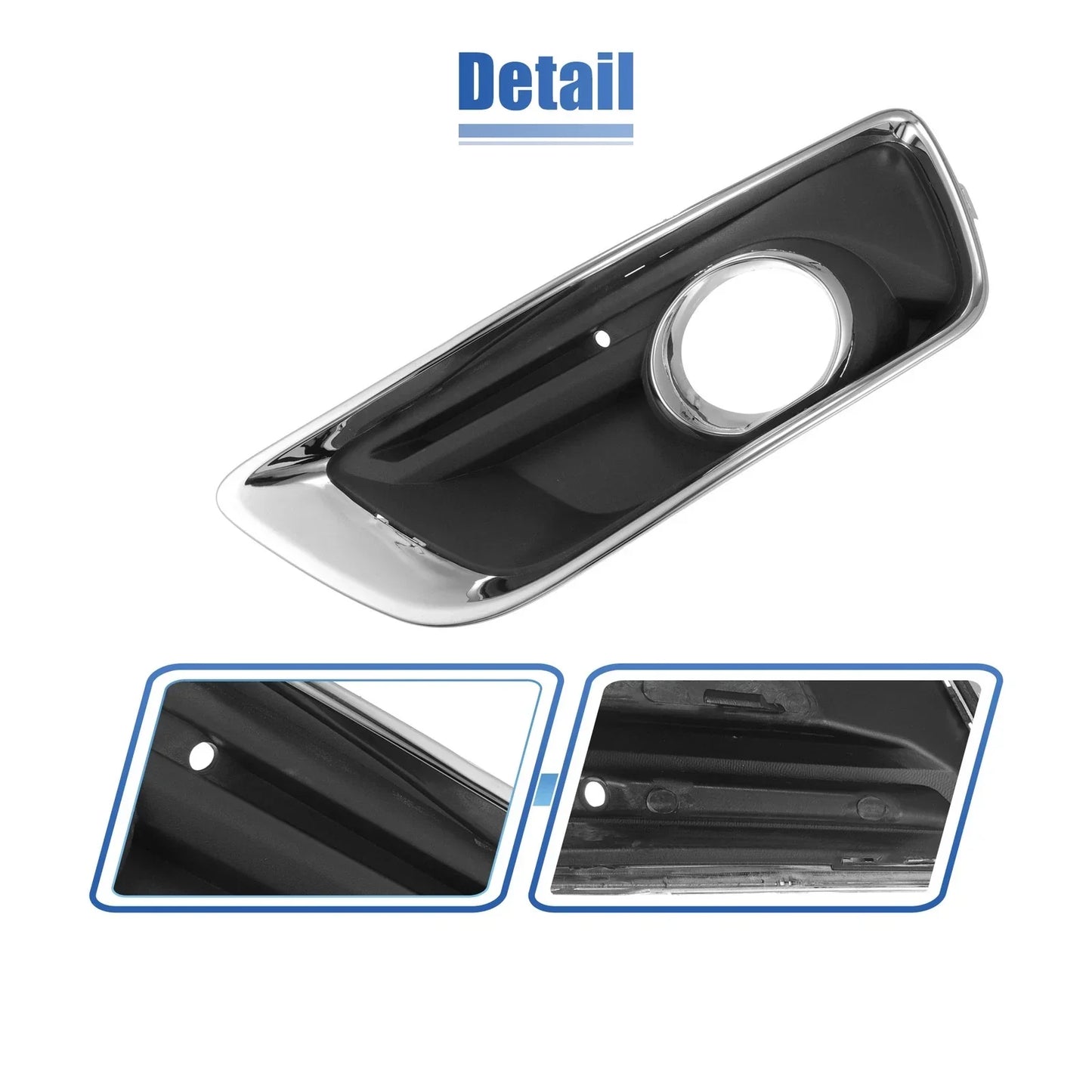 Front Right Fog Light Grille Cover for Chevy Malibu (2013-2015)