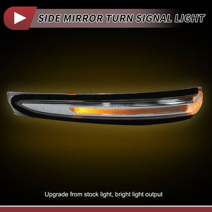 Car Mirror Turn Signal Light for Hyundai Santa Fe 2013-2016 Right LED