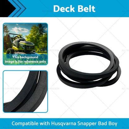 Deck Belt for Husqvarna, Snapper, Bad Boy (Fits 539132002, 132002, 5100893, 600929)