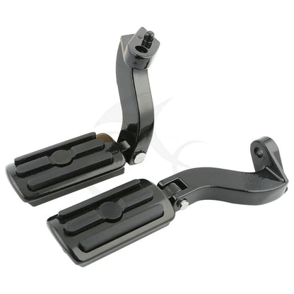 Rear Passenger Foot Pegs Mount Kit for Harley Touring Electra Glide (1993-2024)