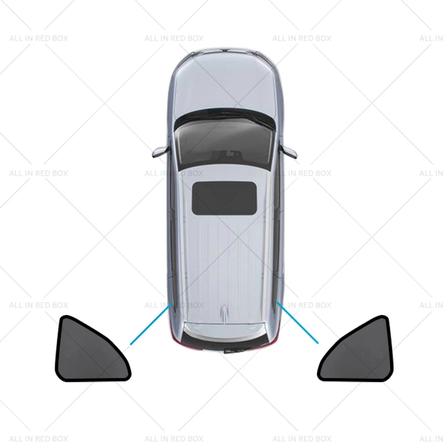 Magnetic Mesh Sun Blind Shades for Honda CR-V (2017-2023)
