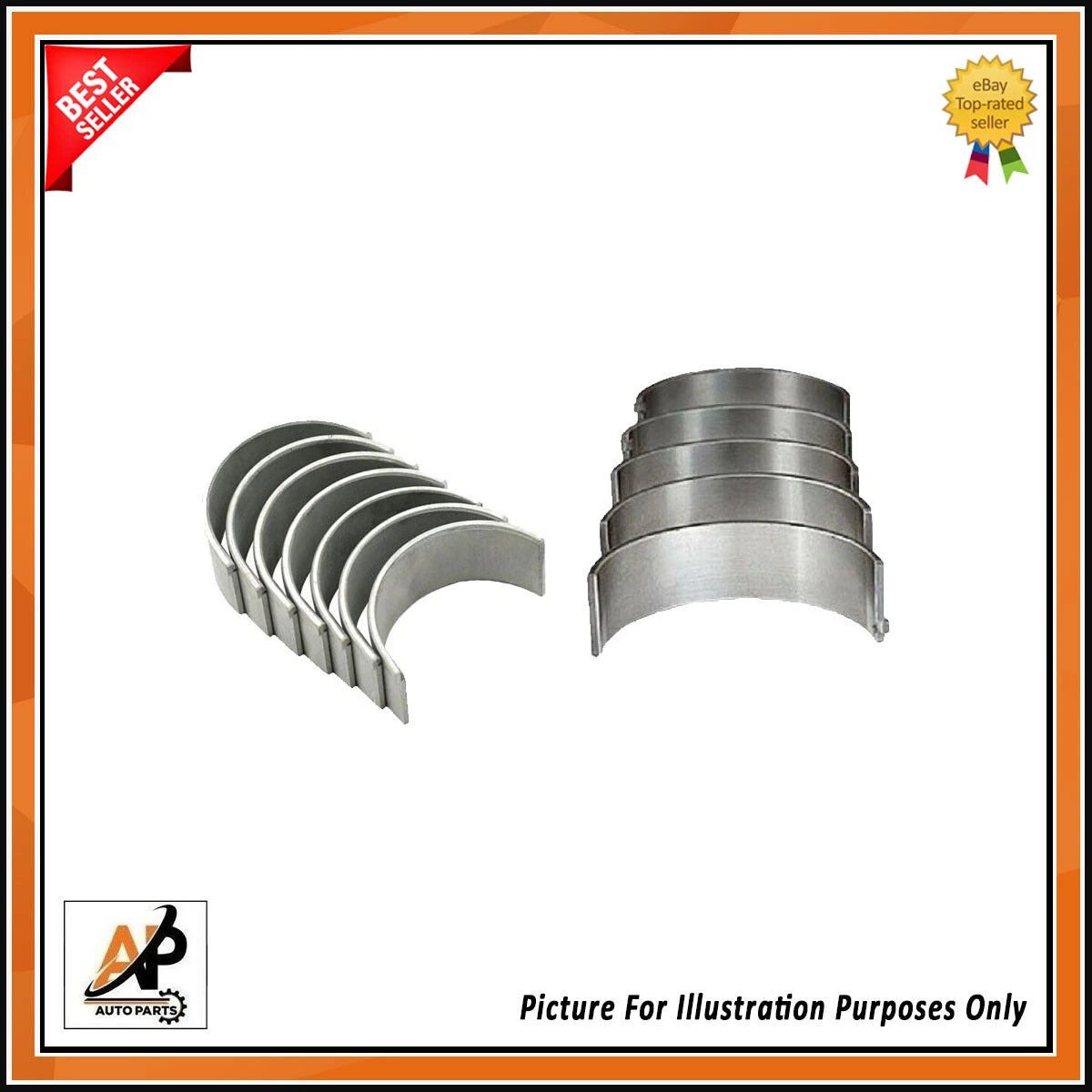 Crankshaft Main Bearings Kit for Land Rover 2.0 Diesel AJ200D (204DTD) (2000–2012)