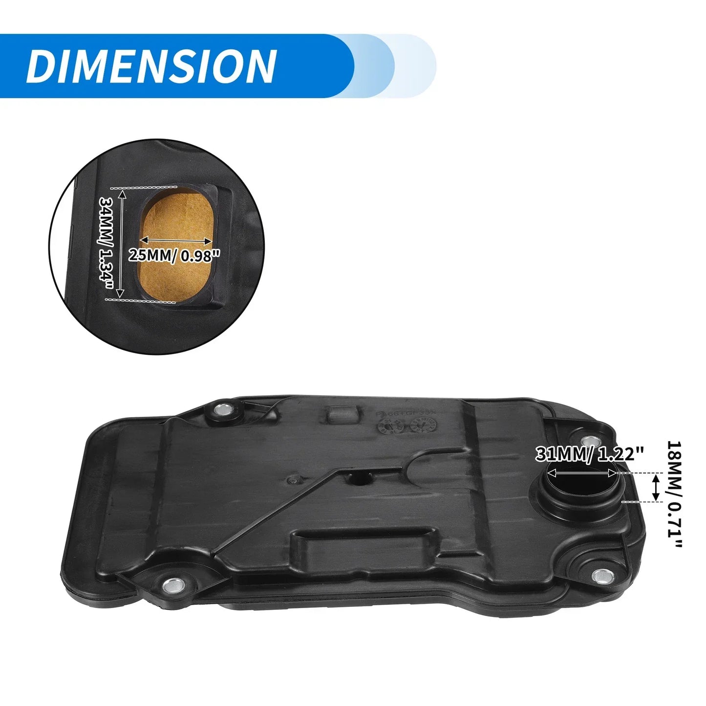 Transmission Fluid Filter Oil Pan for Lexus IS350 (2006-2013)