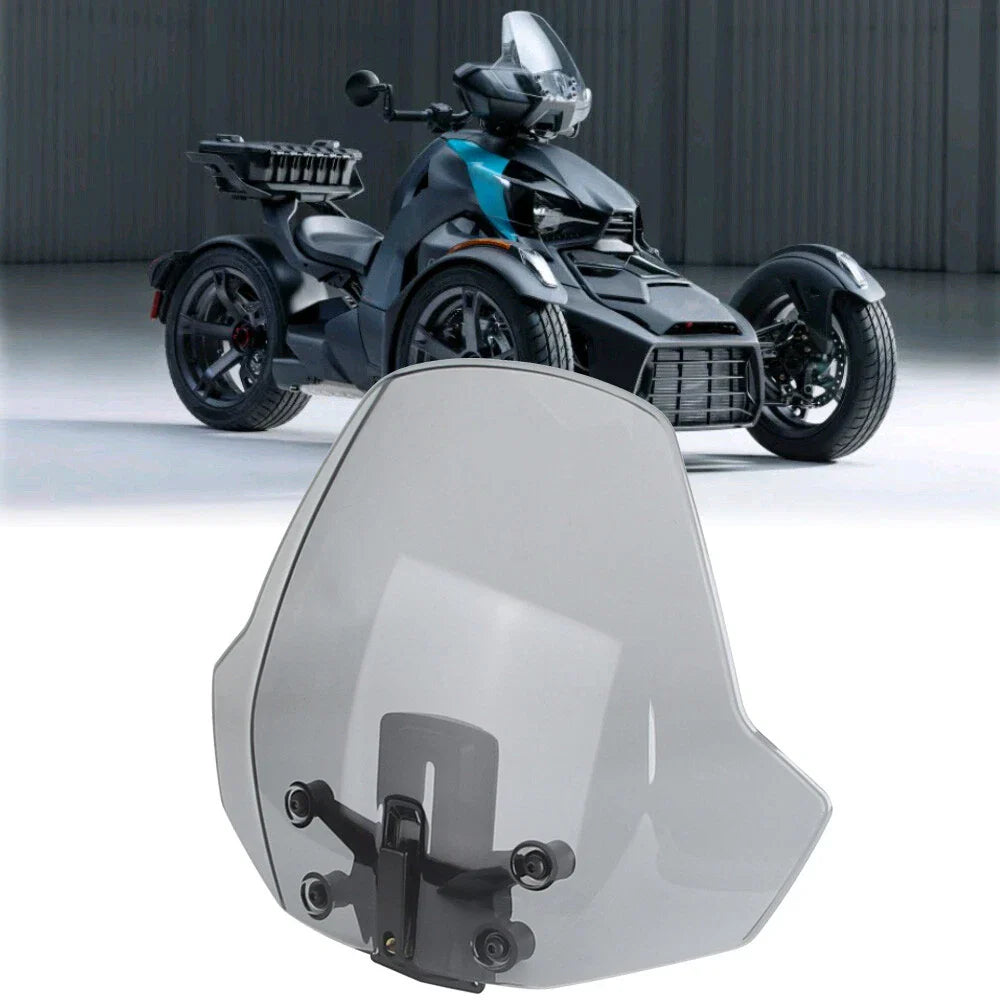 Smoke Windshield for Can-Am Ryker 600 ACE, Sport 900 ACE, Rally 900 ACE