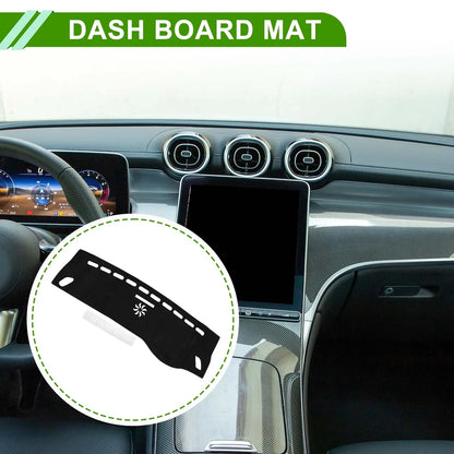 Dashboard Cover Mat for Mercedes Benz GLA Class X156 2014-2020 Black