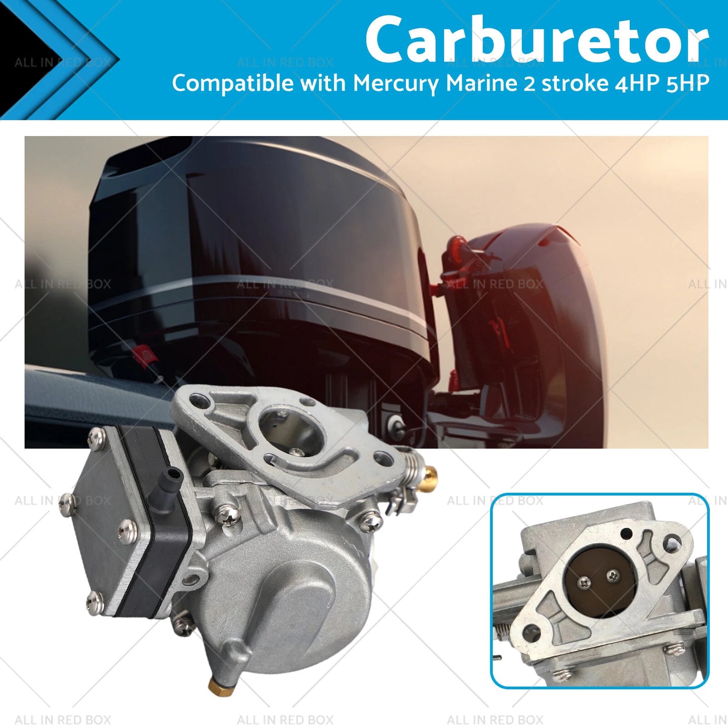 Carburetor for Mercury Marine 2-Stroke 4HP 5HP