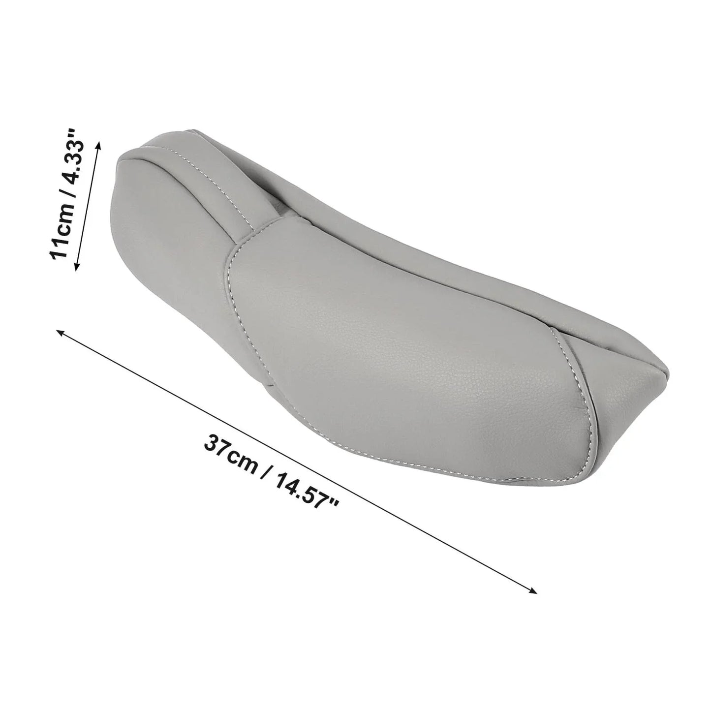 Front Seat Armrest Covers for Honda CR-V (2010-2011) - Gray - 1 Pair