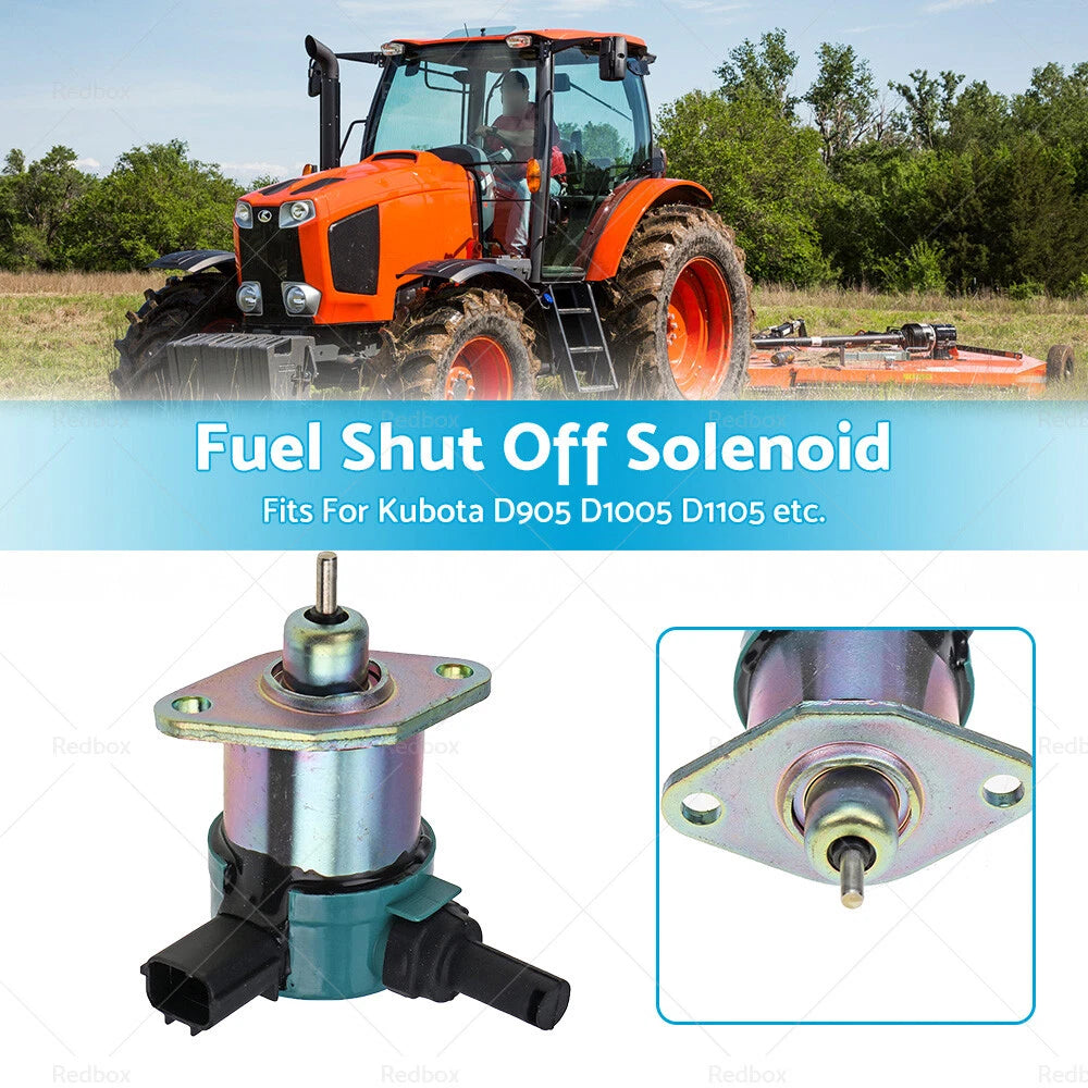 Fuel Shut Off Solenoid for Kubota D905 D1005 D1105