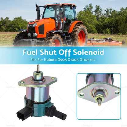 Fuel Shut Off Solenoid for Kubota D905 D1005 D1105
