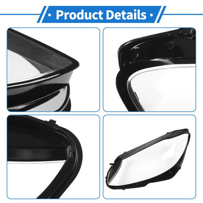 Car Front Right Headlight Lens Cover for Mercedes-Benz C-Class (2018-2020)