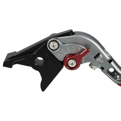 Motorcycle Brake Clutch Levers 2 x for Honda CB1300 (2003-2010) Titanium Red