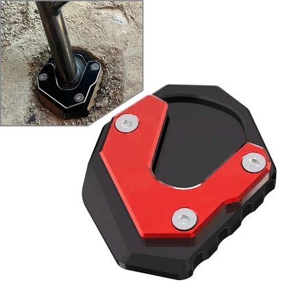 Side Stand Enlarger Kickstand Pad for Honda XL750 TRANSALP (2023-2024) Red